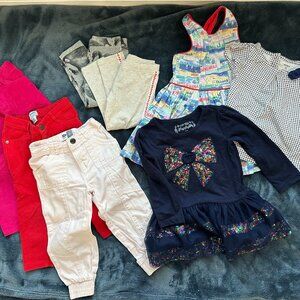 Toddler Girl Bundle size 2T - $3 or less per piece